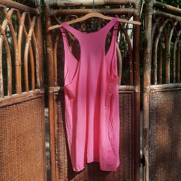 🍀3/15 Next Level Apparel Pink Chris Young Tank Top - Picture 5 of 5